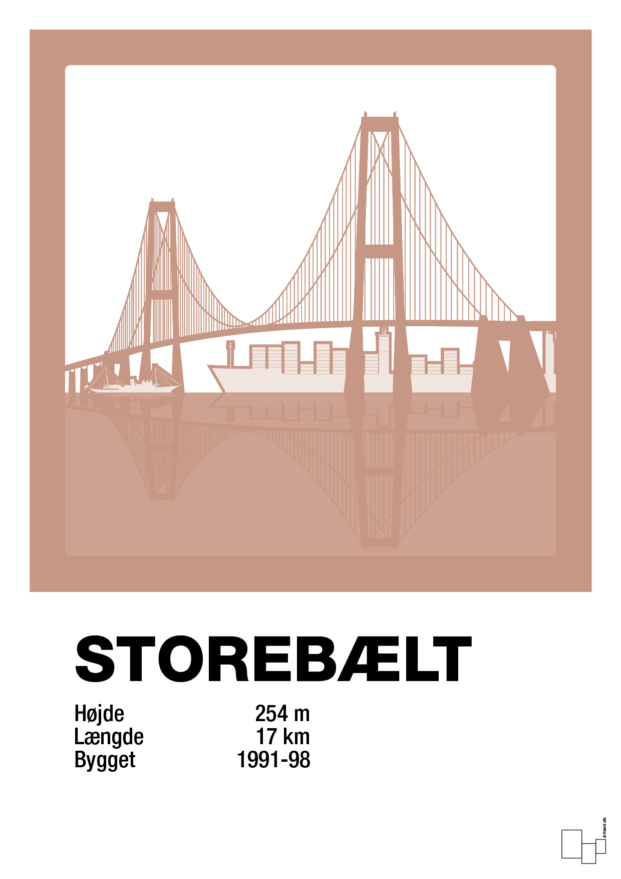 plakat: byplakat korsør & nyborg - storebælt - powder-Byer-A1two3