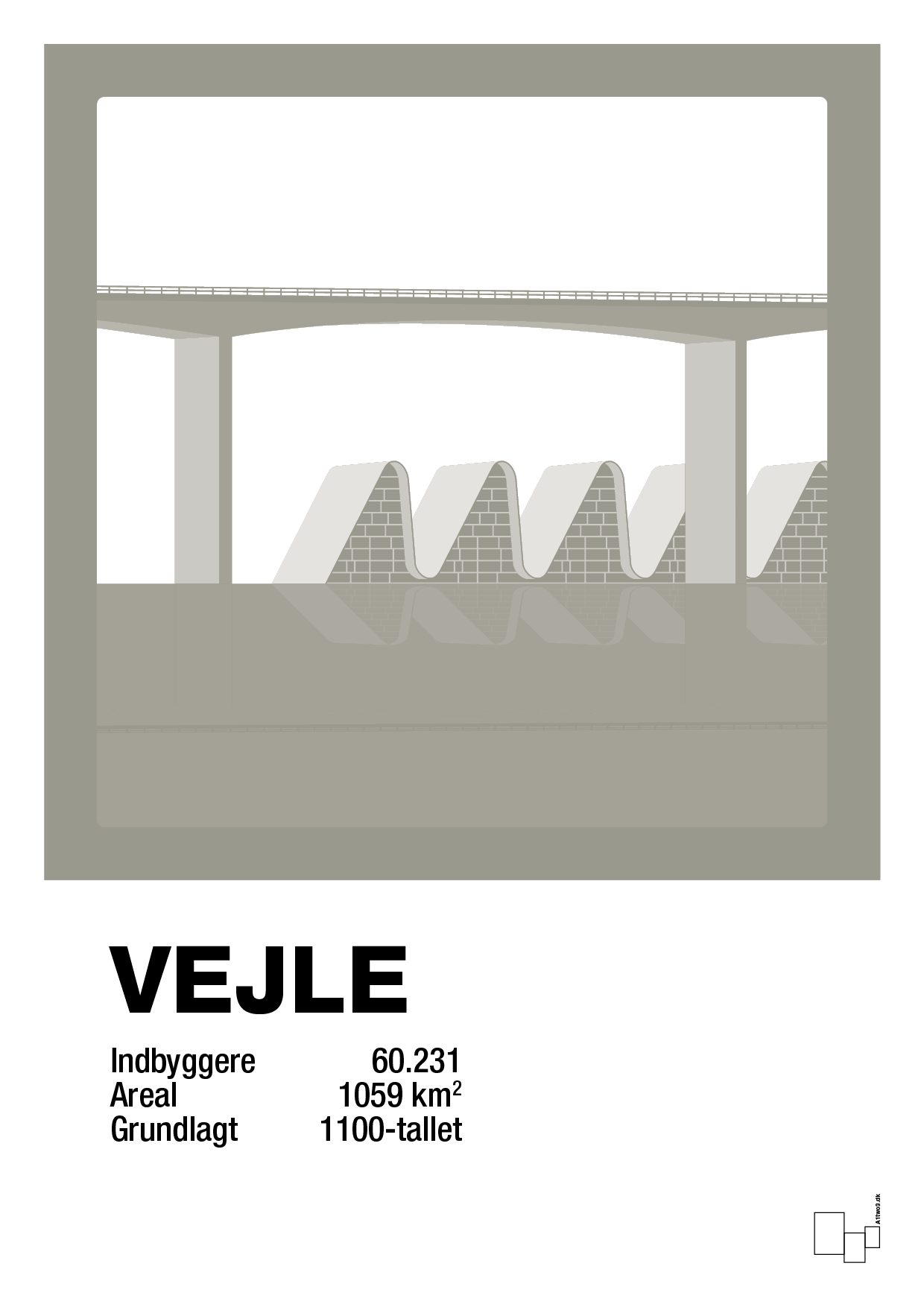 plakat: byplakat vejle - vejlefjordbroen - battleship gray-Byer-A1two3