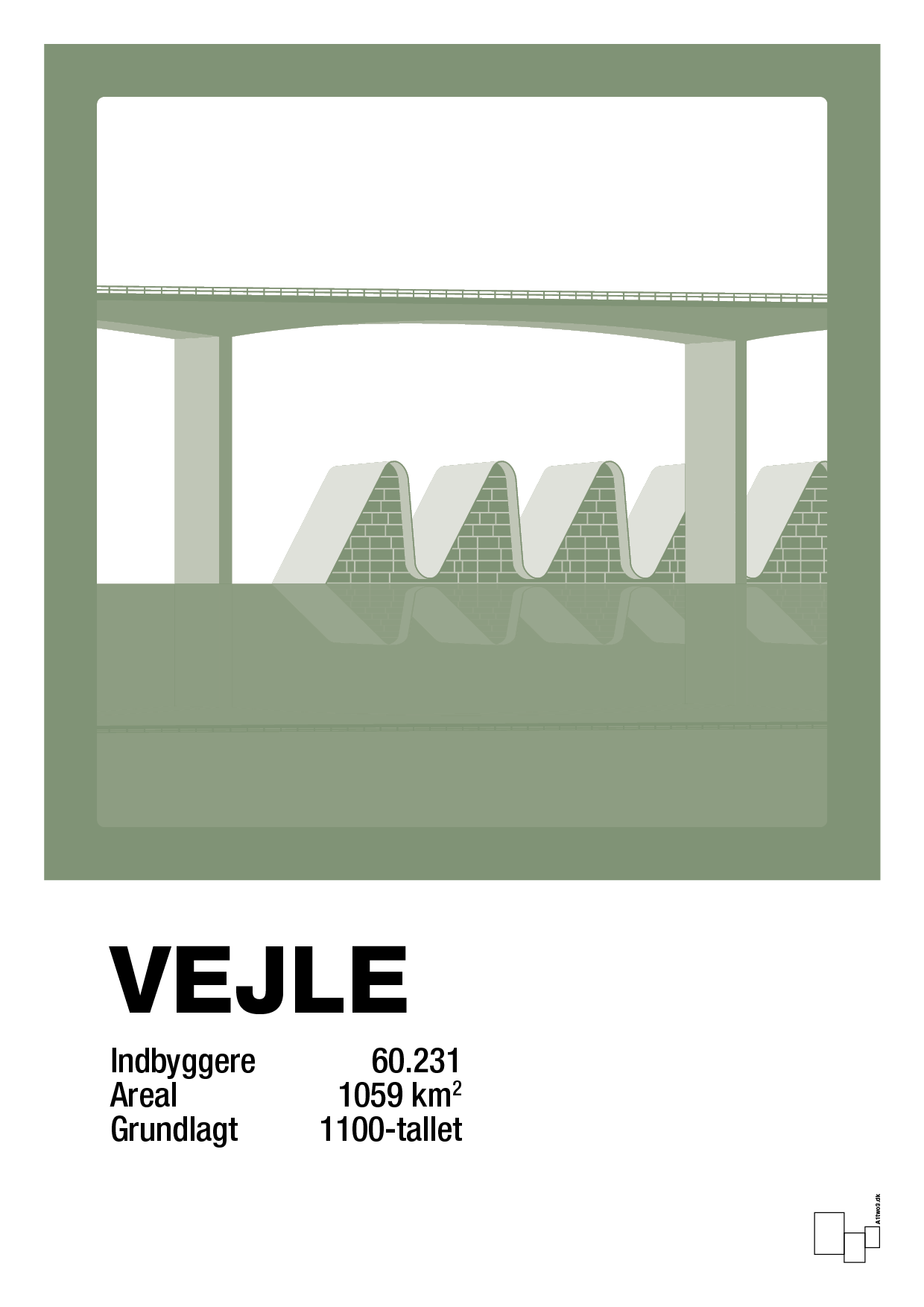 plakat: byplakat vejle - vejlefjordbroen - jade-Byer-A1two3