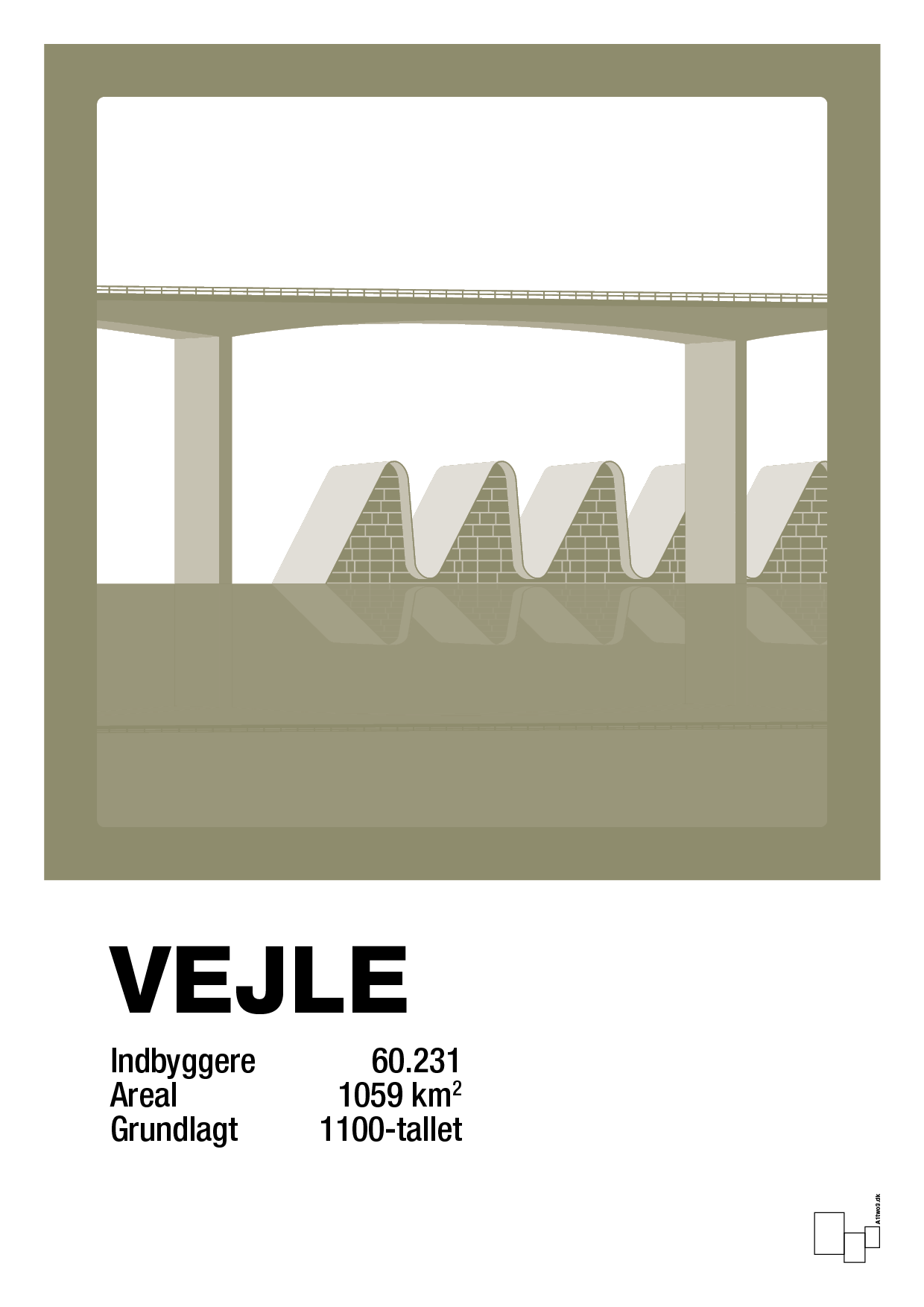 plakat: byplakat vejle - vejlefjordbroen - misty forrest-Byer-A1two3