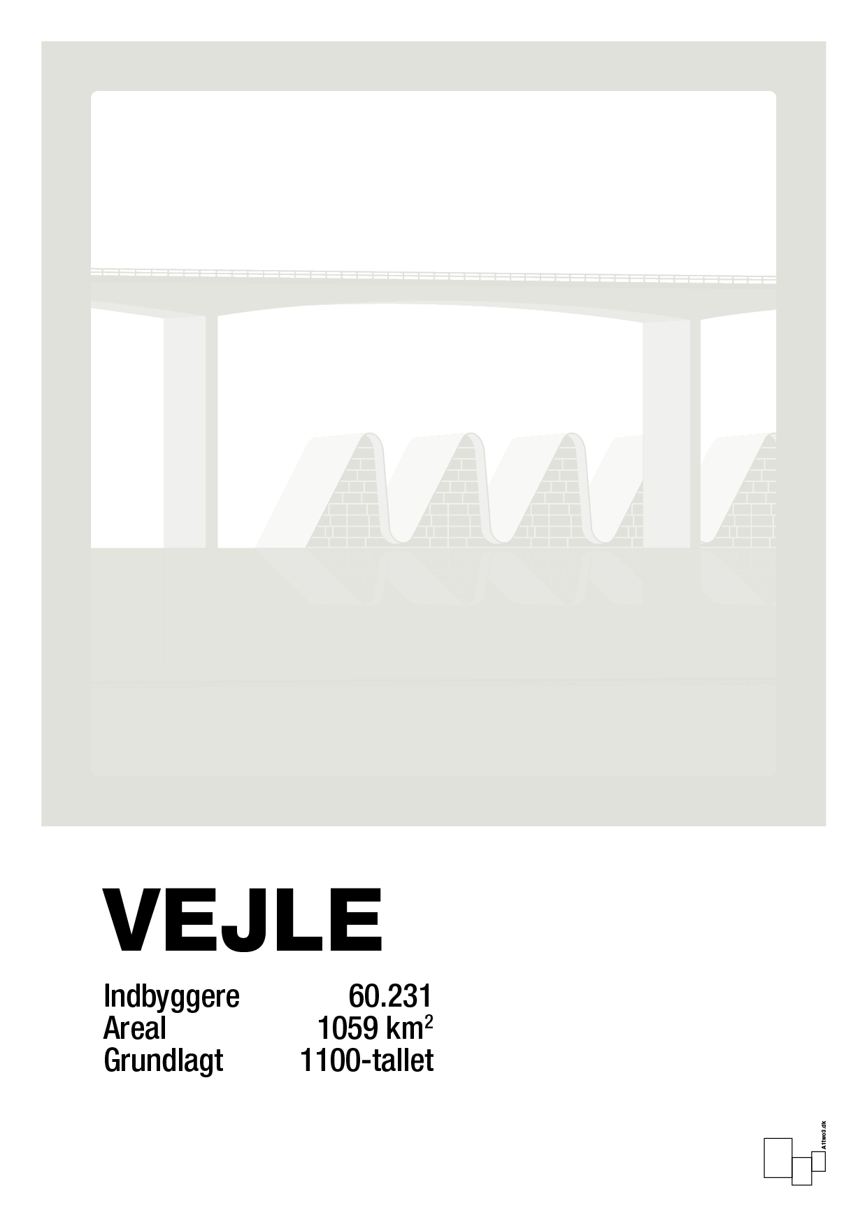 plakat: byplakat vejle - vejlefjordbroen - painters white-Byer-A1two3