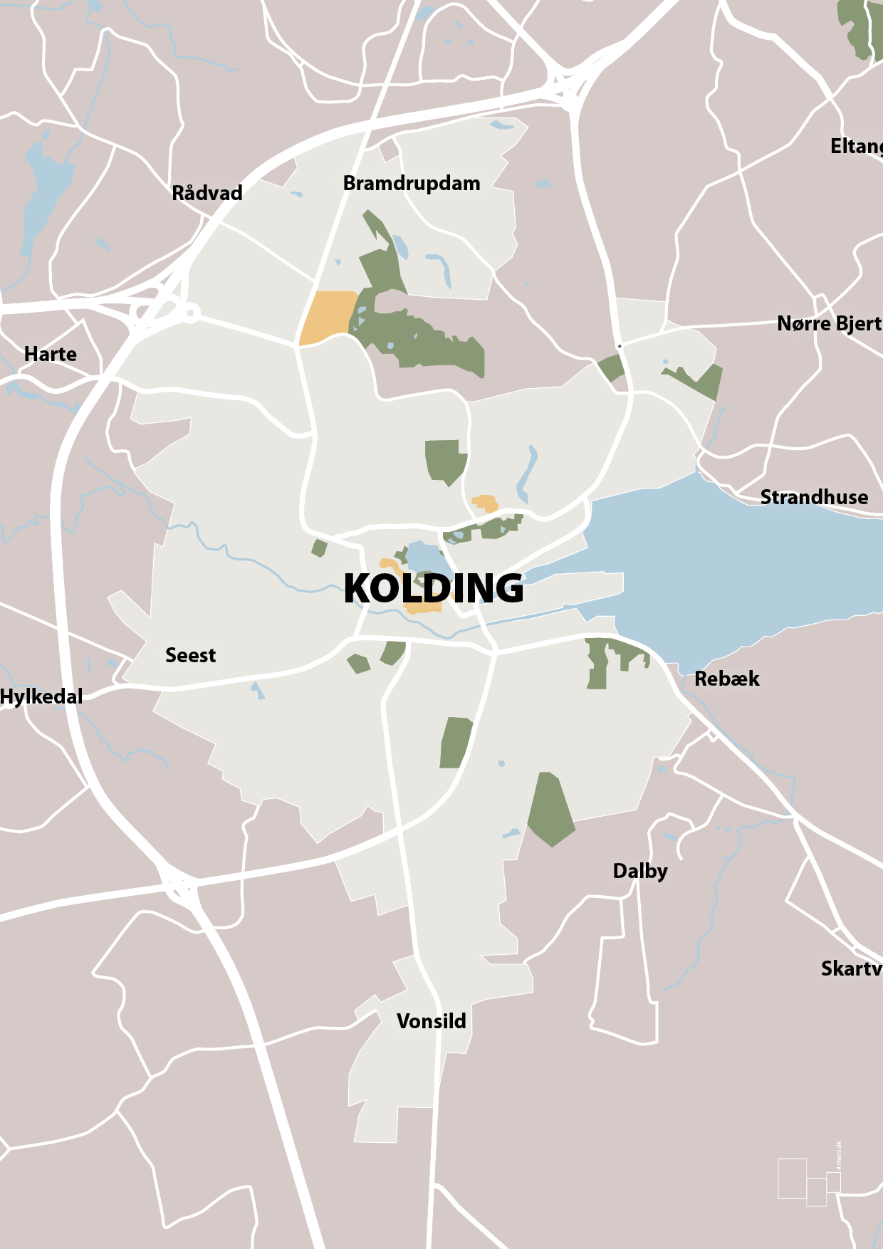plakat: byplakat kolding - kort - broken beige-Byer-A1two3