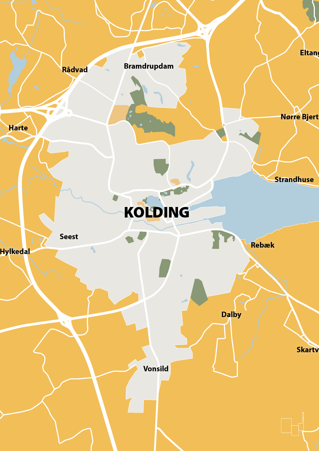 plakat: byplakat kolding - kort - honeycomb-Byer-A1two3