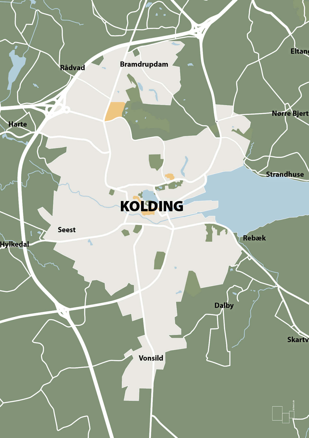 plakat: byplakat kolding - kort - jade-Byer-A1two3