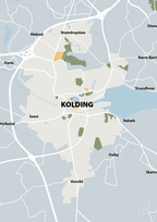 plakat: byplakat kolding - kort - light drizzle-Byer-A1two3
