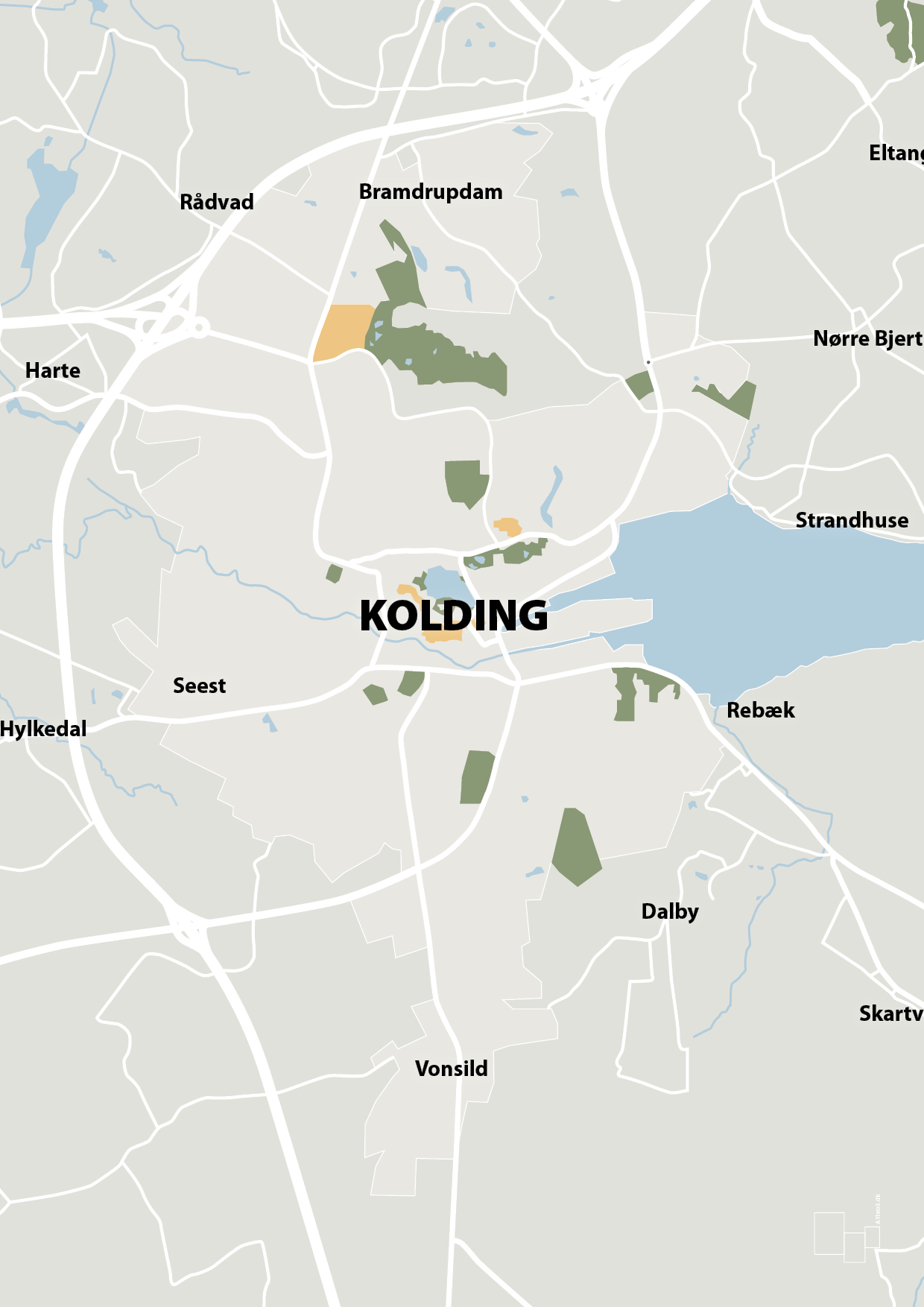 plakat: byplakat kolding - kort - painters white-Byer-A1two3