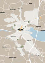 plakat: byplakat vejle - kort - creamy mushroom-Byer-A1two3