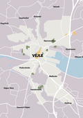 plakat: byplakat vejle - kort - dusty lilac-Byer-A1two3