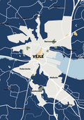 plakat: byplakat vejle - kort - lapis blue-Byer-A1two3