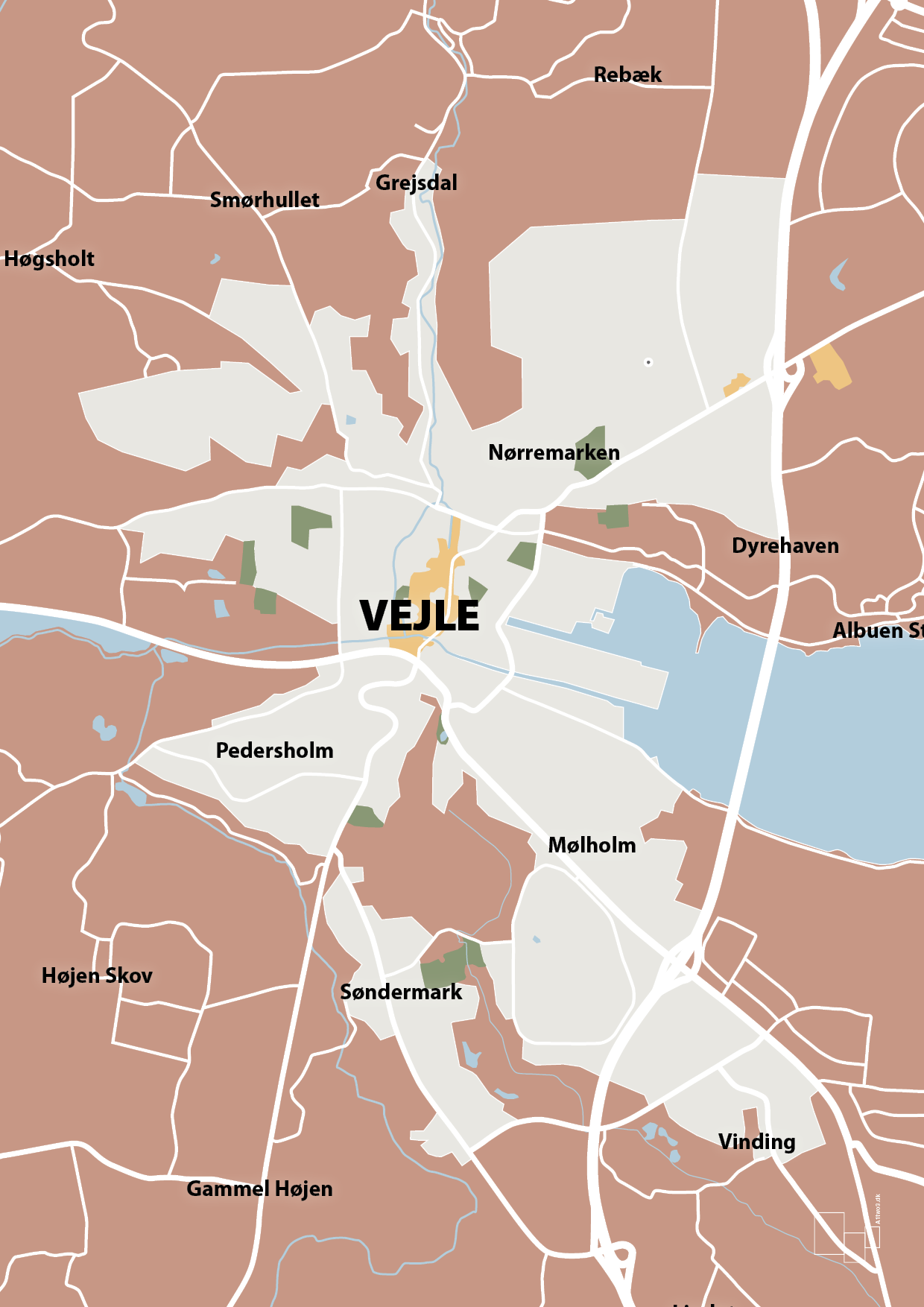 plakat: byplakat vejle - kort - powder-Byer-A1two3