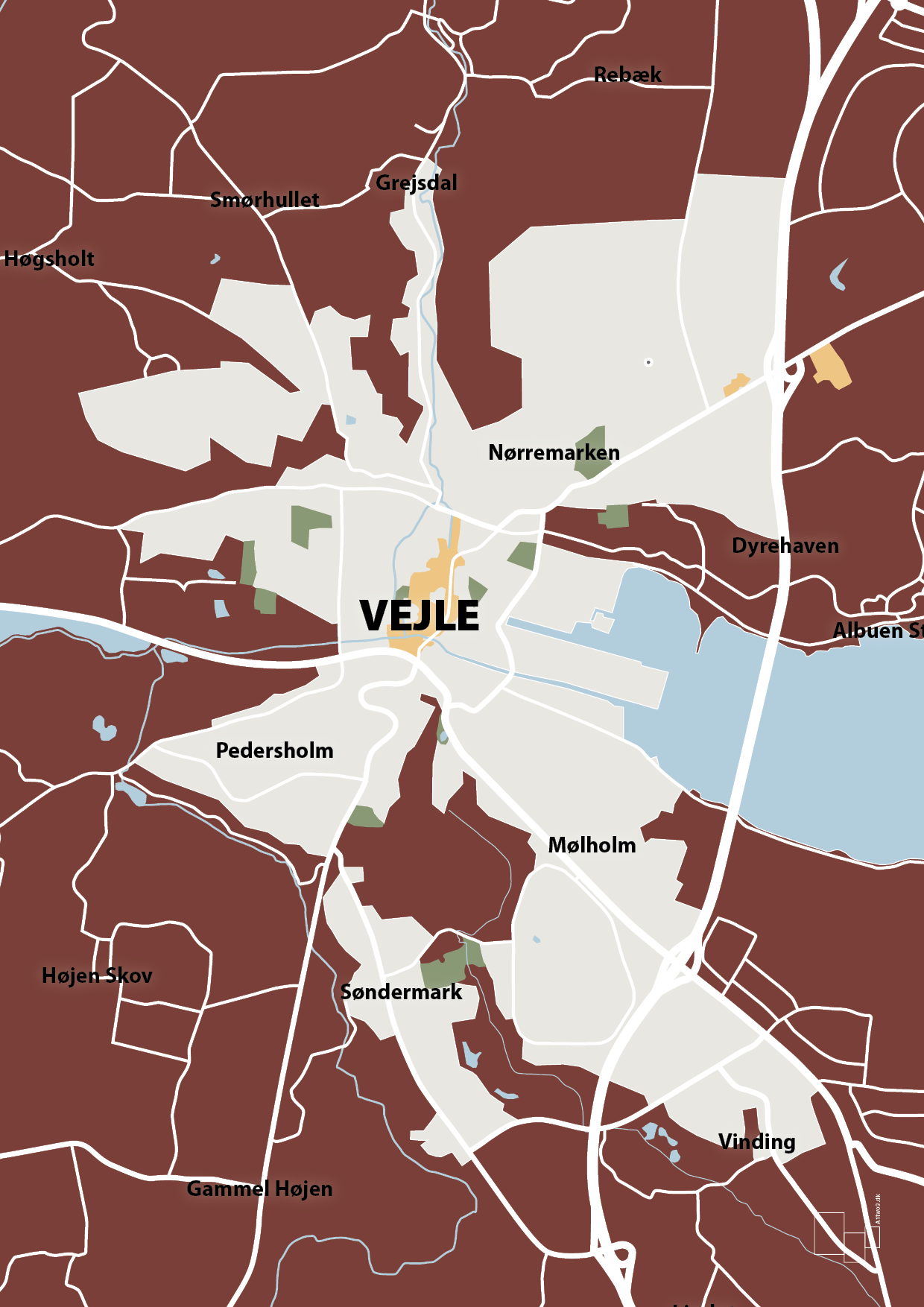 plakat: byplakat vejle - kort - red pepper-Byer-A1two3
