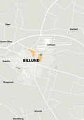plakat: byplakat billund - kort - painters white-Byer-A1two3