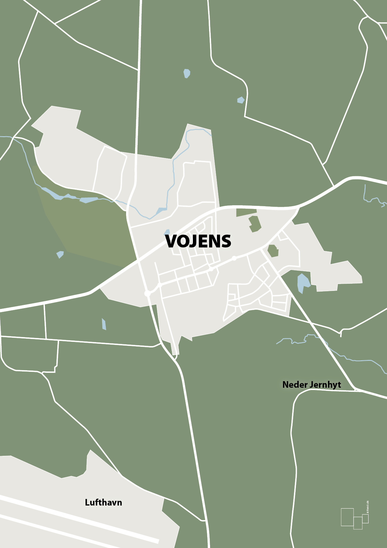 plakat: byplakat vojens - kort - jade-Byer-A1two3