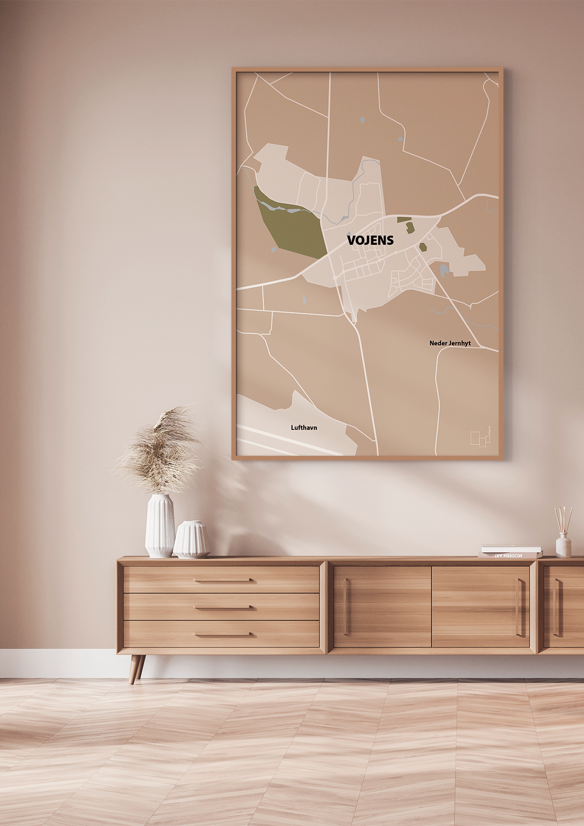plakat: byplakat vojens - kort - broken beige-Byer-A1two3