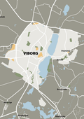 plakat: byplakat viborg - kort - battleship gray-Byer-A1two3