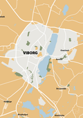 plakat: byplakat viborg - kort - charismatic-Byer-A1two3