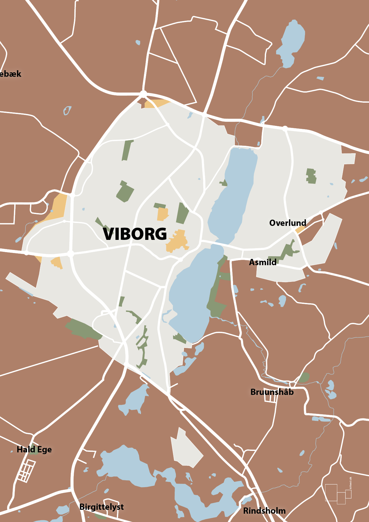 plakat: byplakat viborg - kort - cider spice-Byer-A1two3
