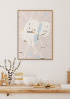 plakat: byplakat viborg - kort - secret meadow-Byer-A1two3