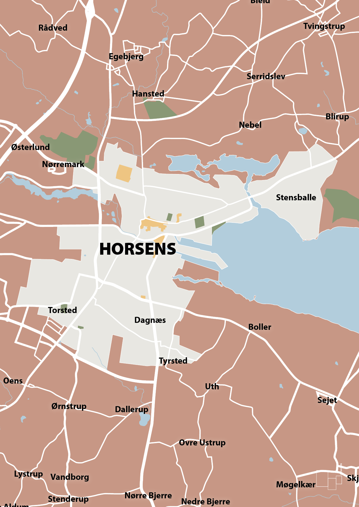 plakat: byplakat horsens - kort - powder-Byer-A1two3