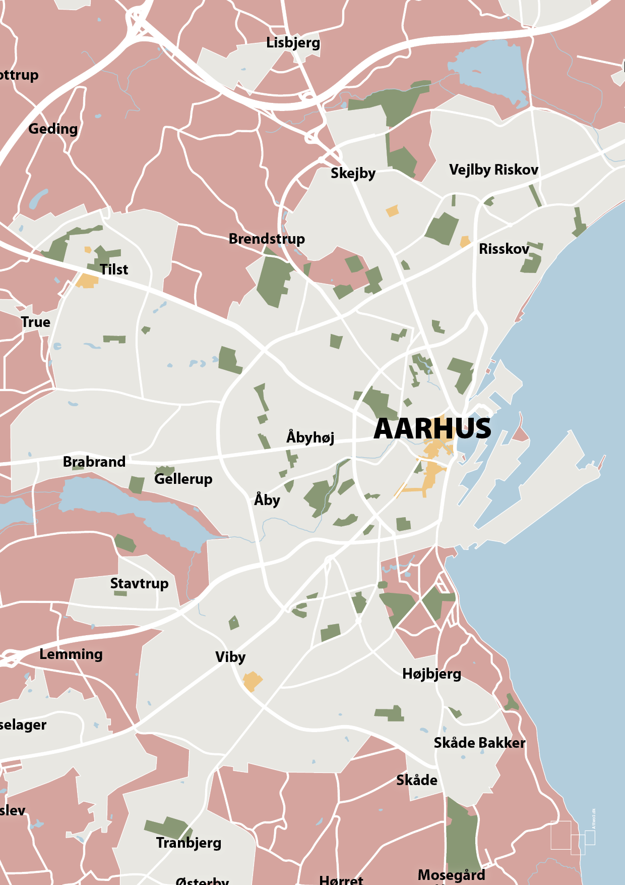 plakat: byplakat aarhus - kort - bubble shell-Byer-A1two3