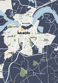 Byplakat aalborg - kort - petrol-Byer-A1two3