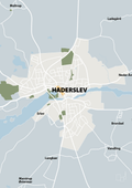 plakat: byplakat haderslev - kort - light drizzle-Byer-A1two3