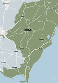 plakat: byplakat mols - kort - light drizzle-Byer-A1two3