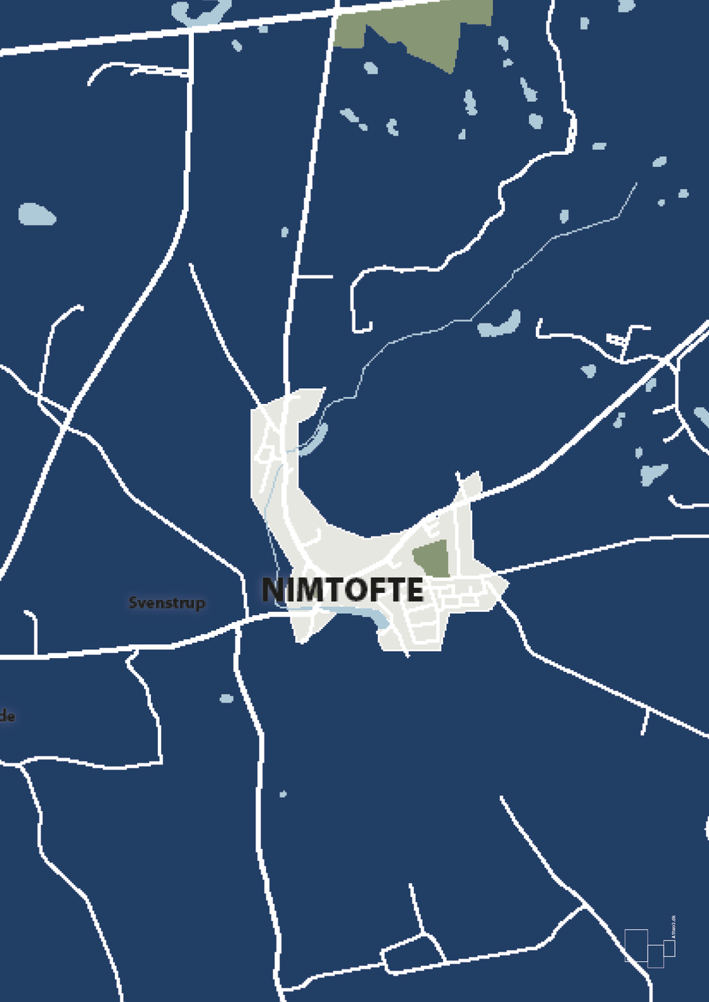 plakat: byplakat nimtofte - kort - lapis blue-Byer-A1two3