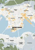 plakat: byplakat hong kong - kort - light drizzle-Byer-A1two3