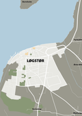 plakat: byplakat løgstør - kort - battleship gray-Byer-A1two3