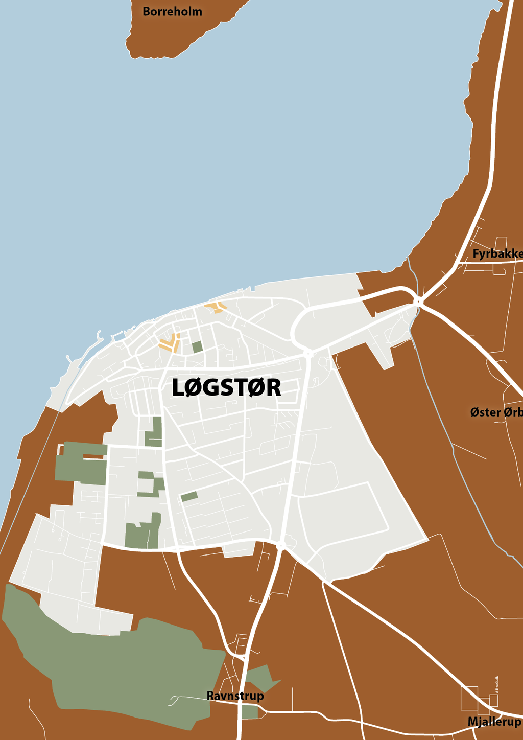 plakat: byplakat løgstør - kort - cognac-Byer-A1two3