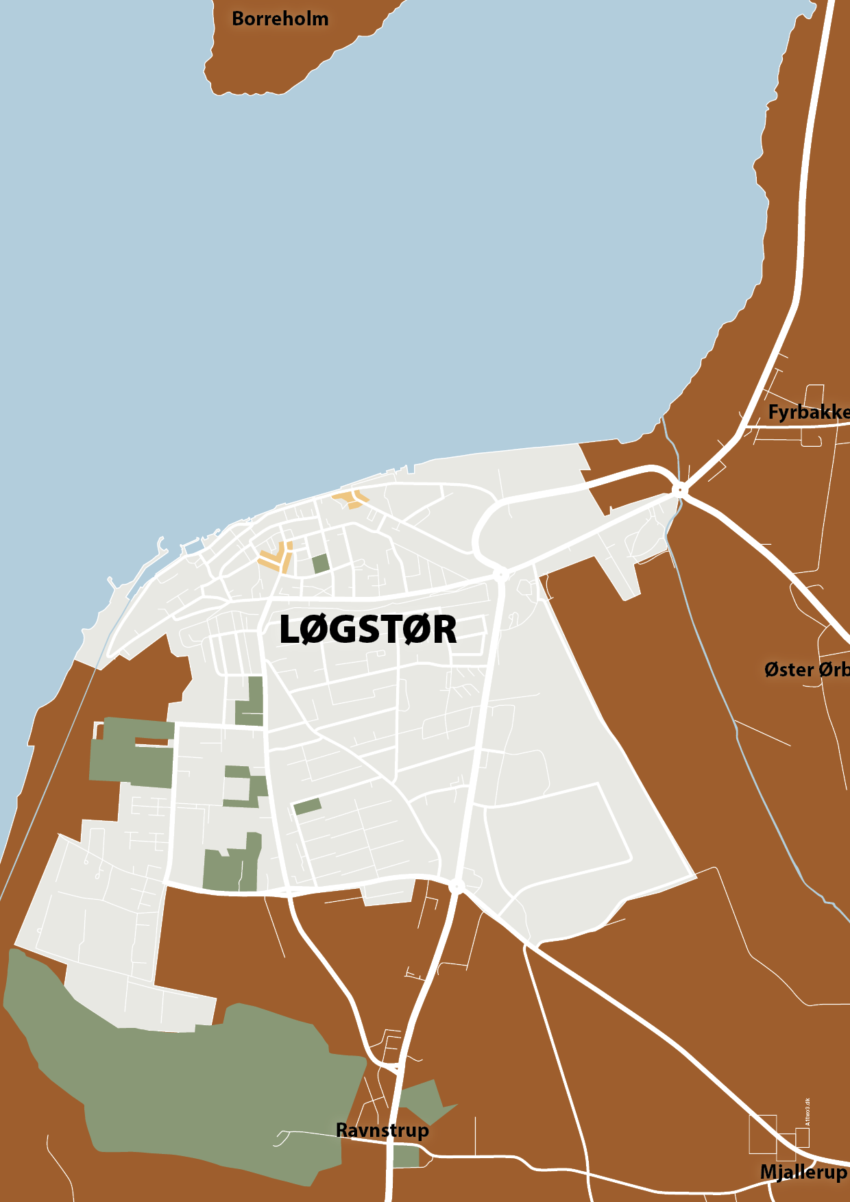 plakat: byplakat løgstør - kort - cognac-Byer-A1two3