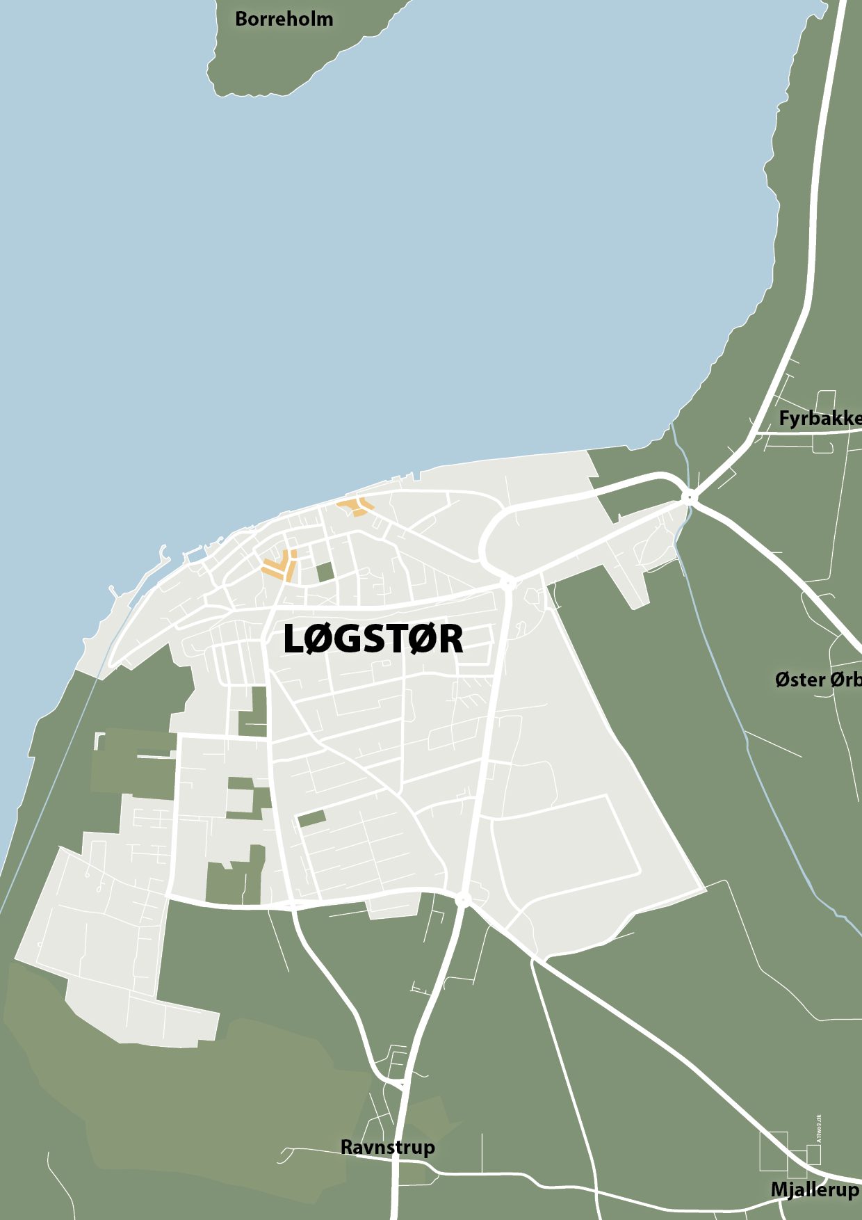 plakat: byplakat løgstør - kort - jade-Byer-A1two3