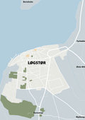 plakat: byplakat løgstør - kort - light drizzle-Byer-A1two3