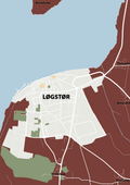 plakat: byplakat løgstør - kort - red pepper-Byer-A1two3