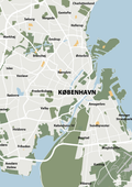 plakat: byplakat københavn - kort - jade-Byer-A1two3