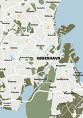 plakat: byplakat københavn - kort - secret meadow-Byer-A1two3