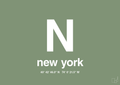 plakat: byplakat new york med koordinater - jade-Byer-A1two3