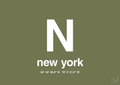 plakat: byplakat new york med koordinater - secret meadow-Byer-A1two3