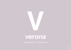 plakat: byplakat verona med koordinater - dusty lilac-Byer-A1two3