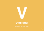 plakat: byplakat verona med koordinater - honeycomb-Byer-A1two3