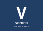 plakat: byplakat verona med koordinater - lapis blue-Byer-A1two3
