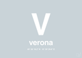 plakat: byplakat verona med koordinater - light drizzle-Byer-A1two3