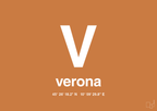 plakat: byplakat verona med koordinater - rumba orange-Byer-A1two3