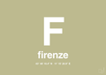 plakat: byplakat firenze med koordinater - back to nature-Byer-A1two3