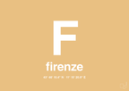 plakat: byplakat firenze med koordinater - charismatic-Byer-A1two3