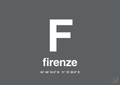 plakat: byplakat firenze med koordinater - graphic charcoal-Byer-A1two3
