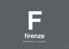 plakat: byplakat firenze med koordinater - graphic charcoal-Byer-A1two3