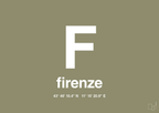 plakat: byplakat firenze med koordinater - misty forrest-Byer-A1two3