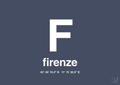 Byplakat firenze med koordinater - petrol-Byer-A1two3